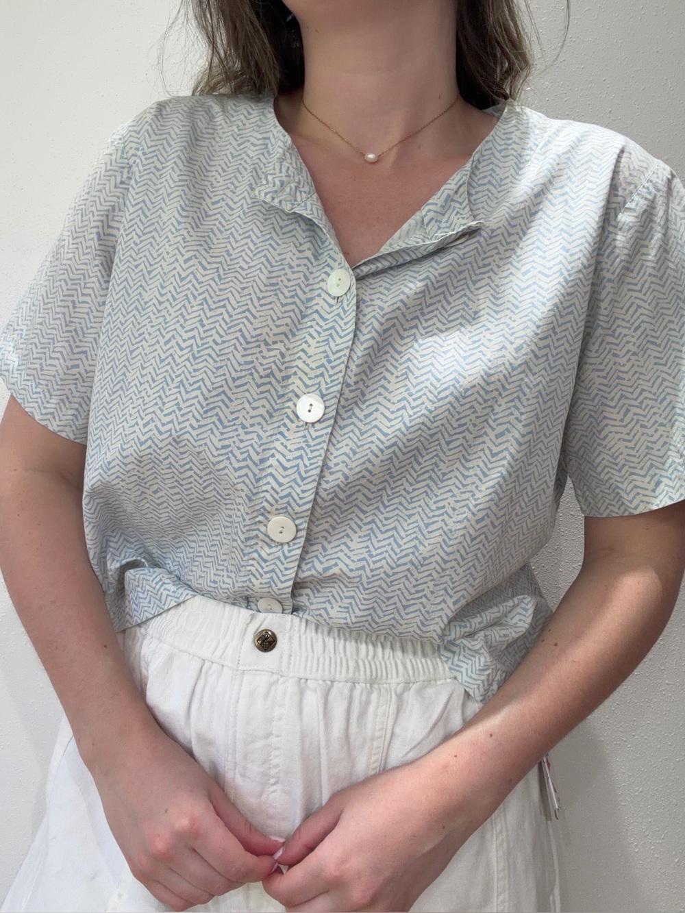 Vintage Orvis Boxy Blouse